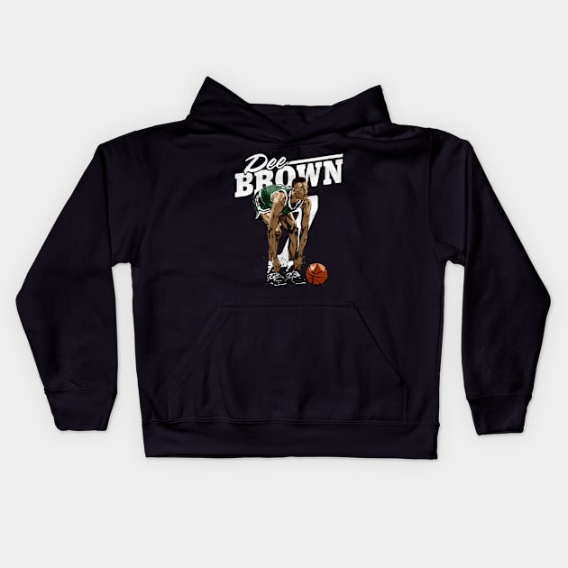 dee brown retro Kids Hoodie by mazihaya pix